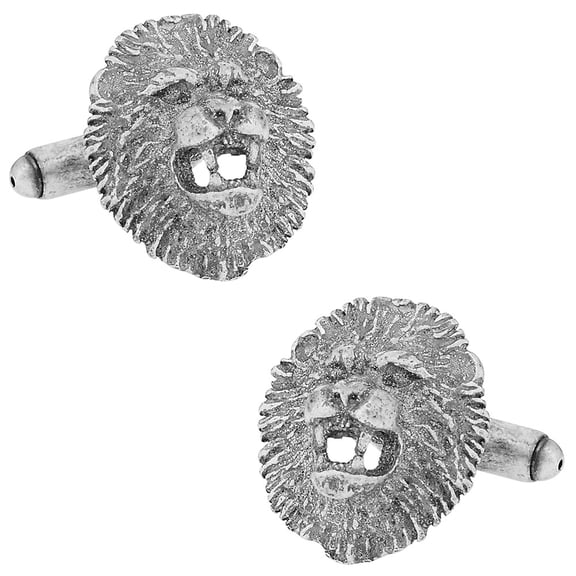 Lion Head Cufflinks by Cuff-Daddy