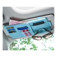thumbnail image 1 of Auto Car Interior Accesorios de cuero Almacenamiento Bolsillo Visera Bolsa Estuche Bolsa Azul, 1 of 2