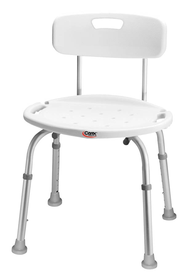 carex compact shower stool