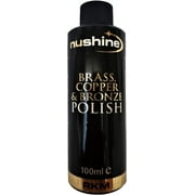 Nushine Brass, Copper & Bronze Polish 3.4 Oz - Ecofriendly, Solvent Free & Contains Anti Tarnish Agent to delay Future Tarnish
