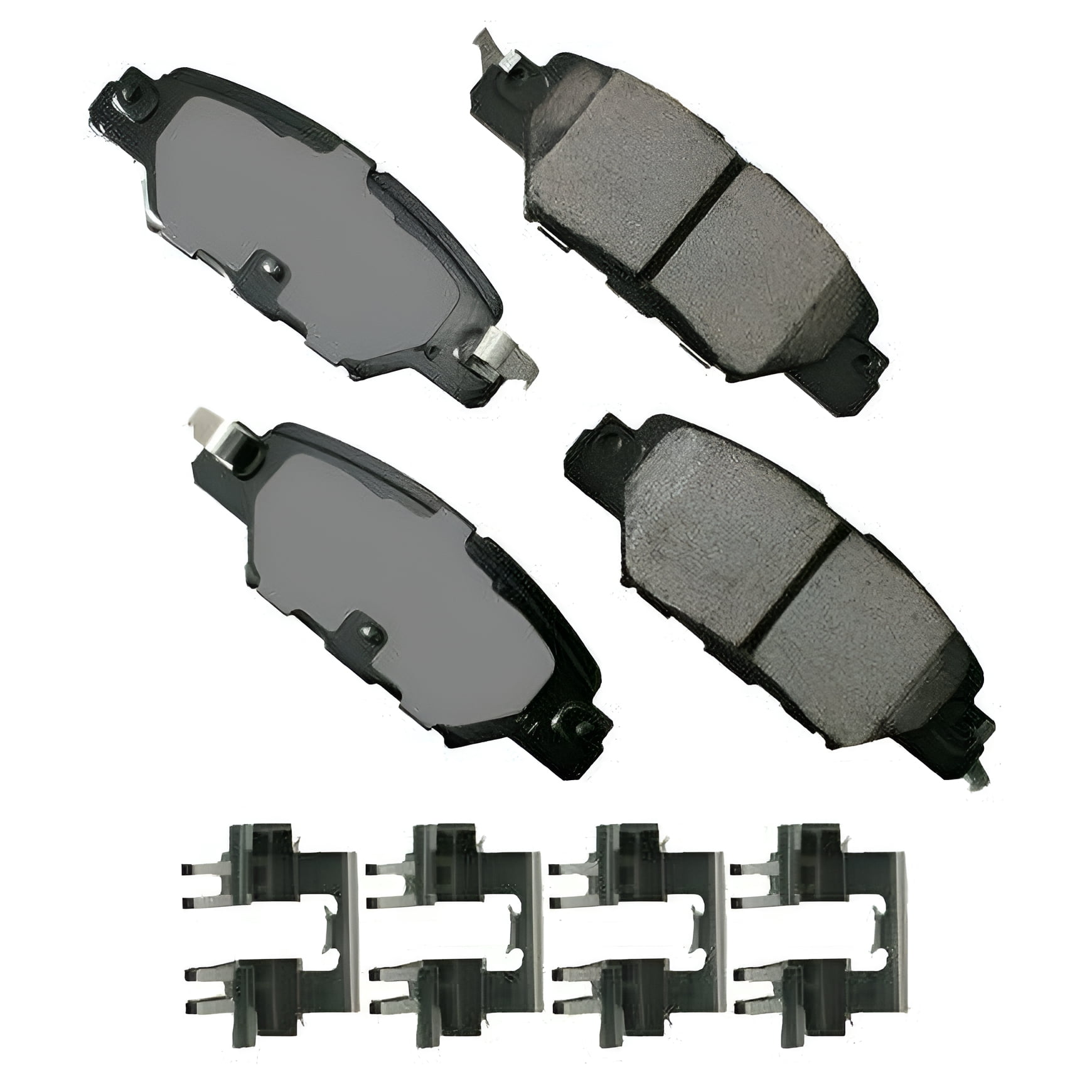 BOSCH BC1184A QuietCast Premium Ceramic Disc Brake Pad Set - Compatible With Select Lexus CT200h; Toyota Prius, Prius Plug-In, Prius Prime; FRONT Fits select: 2016-2022 MAZDA CX-5