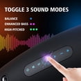 thumbnail image 4 of Altavoz Zealot Bocina Inálambrico Portátil Bluetooth S67 75W IPX6 Batería 12000 mAh, 4 of 5