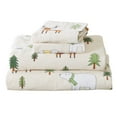 thumbnail image 3 of Great Bay Home Flannel Holiday Printed Sheet Set (Full, Wildlife), 3 of 7