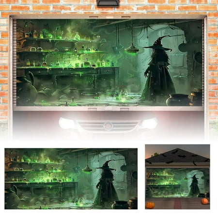 

DBYLXMN Happy Background Party Pumpkin Hexenbiest Skeleton Gate Fence Photography Garage Background Party Decorations ！ Back The Flag Support The Flag Shirt Flags for Room Teen Girls Star Flag Star