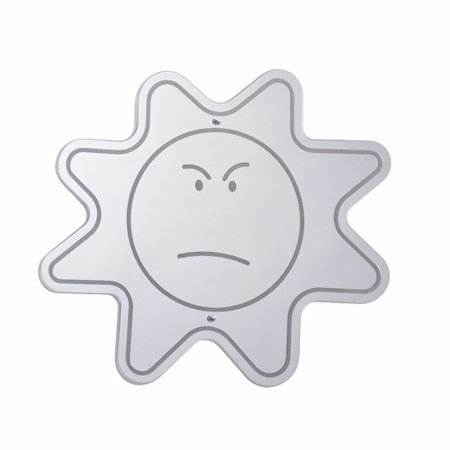 UPC 713863000390 product image for Angry Face Mirror | upcitemdb.com