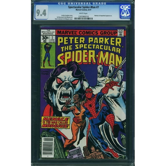 Spectacular Spider-Man #7 - CGC 9.4 Comic Book