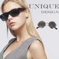 thumbnail image 4 of Minnieouse Gafas de sol de llama Novedad colorida Visión de alta definición Resistente a los golpes Cómodo Duradero Mano de obra fina Gafas Cuidado de ojos tipo 9, 4 of 6