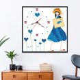 thumbnail image 4 of Cuadros Decorativos Costura impresa DIY Cherish Hour 11CT Kit de punto de cruz estampado (12047) Wdftyju embutido en tela, 4 of 9