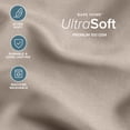 thumbnail image 3 of Bare Home Down Alternative Comforter Set - 3-Pieces - All Seasons - Queen, Khaki, 3 of 10