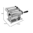 thumbnail image 2 of Máquina de Pasta Atlas Plateada Clásica, 2 of 8