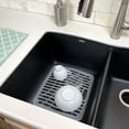 thumbnail image 2 of Grand Fusion Non-Slip Kitchen Sink Protector, Gray 2Pk, 2 of 6