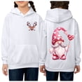 thumbnail image 3 of Mercatoo Christmas Deer Print Hoodie Foreign Trade Autumn and Winter Leisure Loose Kids Unisex Casual Sweatshirt Activewear, 3 of 3