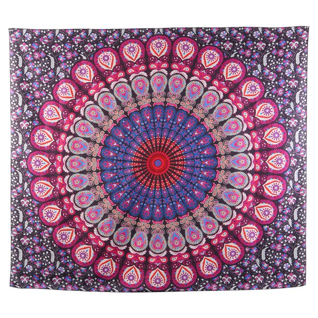 Wdftyju Patrón geométrico bohemio Alfombra Picnic Estera de playa Manta para dormir Tela decorativa Wdftyju 2am9yf2bn8ns1vr9D09