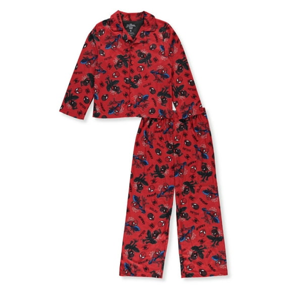 Spider-Man Boys' 2-Piece Miles and Spidey Pajamas (Big Boys)