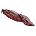 thumbnail image 5 of Estuche grande para tarjetas y monedas Julia Buxton Hudson Pik-Me-Up®, color rojo, 5 of 5