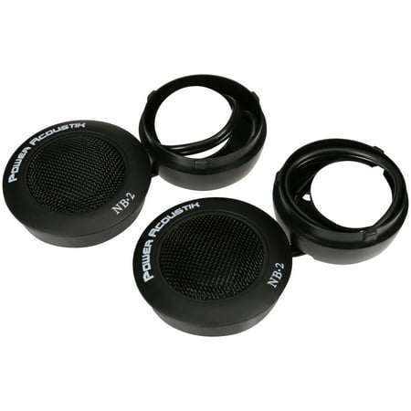 Power Acoustik NB.2 Niobium Micro Dome Tweeter Speakers 9 pc. Pack