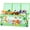 Animal Party, variant on Chest Organizer with Flip Lid for Kids, Collapsible Oxford Toy Storage Box with Handles for Boys Girls, Sturdy Waterproof Storage Organizer for Bedroom Playroom Nursery, 37.7×12.5×15.7''