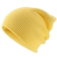 thumbnail image 2 of Beanie for Men, Beanie Hat Knit Ski Cap Fisherman Beanie for Men, Home Prefer Mens Winter Hats, Winter Hats Thick Knit Cuff Beanie Cap, Yellow, 2 of 8