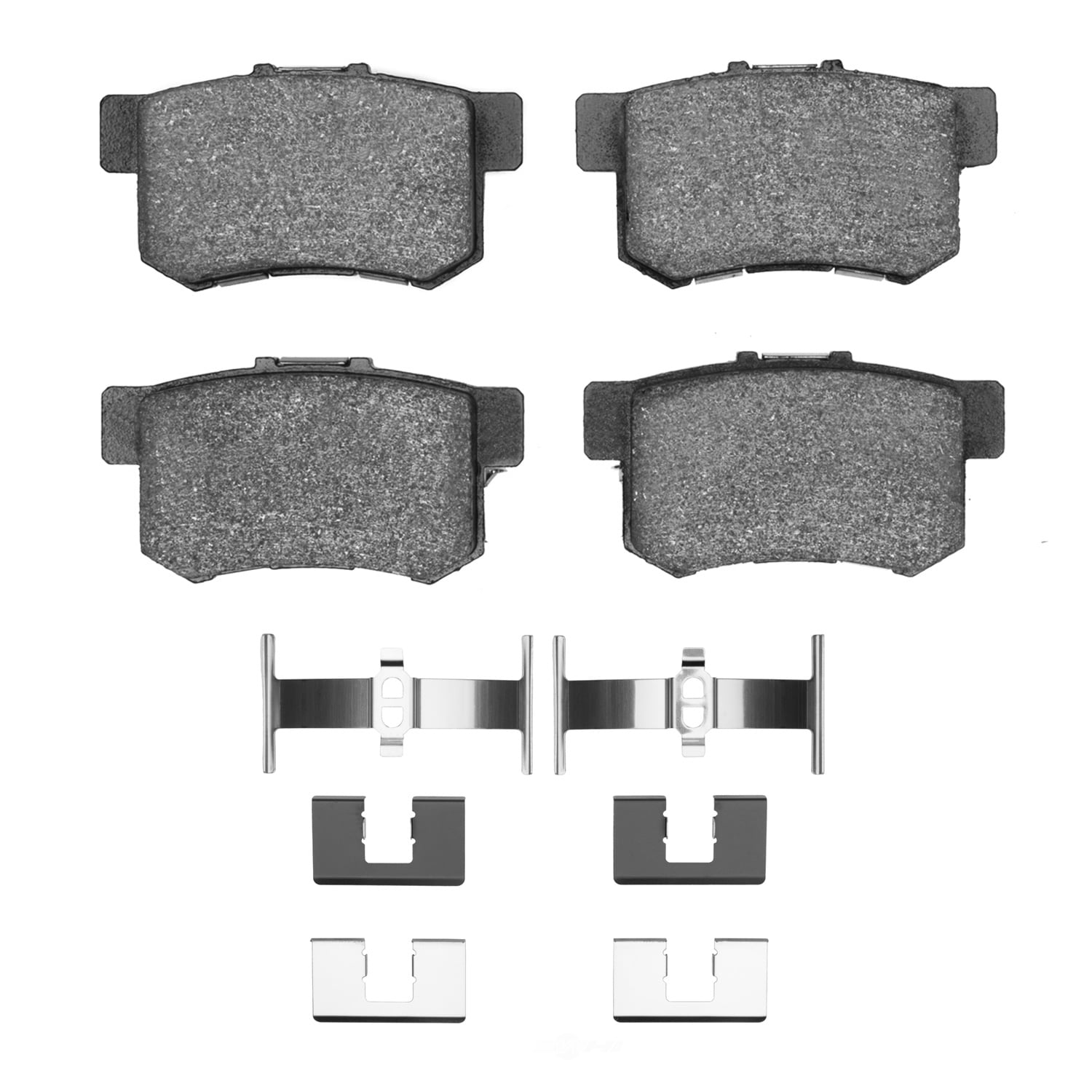Dynamic Friction Company 1551-0537-02 DFC 5000 Advanced Brake Pads - Ceramic and Hardware Kit - OE