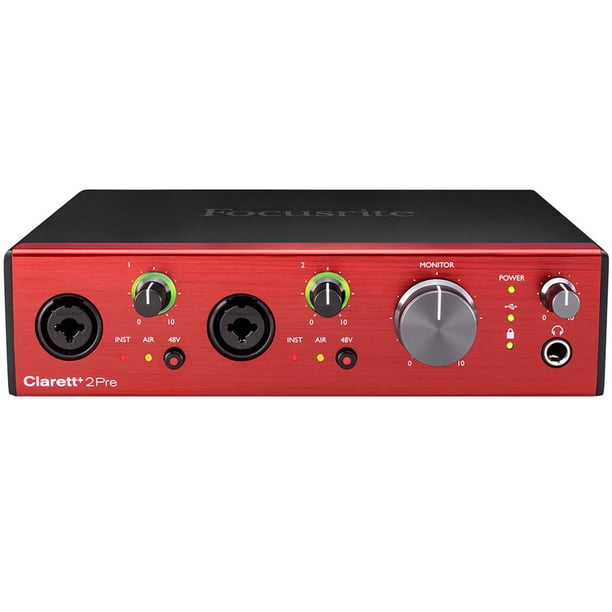 DTM・DAW Focusrite Clarett+ 2pre Focusrite Clarett+ 2Pre 10-In/4-Out USB Audio Interface