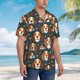 thumbnail image 3 of Fotbe Cute Puppy Camisa Hawaiana para Hombre Unisex – Camisa Casual de Verano con Botones de Manga Corta de Algodón y Lino,Large, 3 of 7