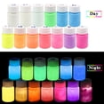 thumbnail image 2 of Dark Glow Paint, Delicate Texture Safe To Use Self Luminous Paint 13 Colors  for Wall or Body Painting, 2 of 8