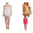 thumbnail image 3 of POINTERTECK Femmes Paillettes Pompon Mini Club Robe Y2K Cami Coupe Basse Dos Sans Manches Franges Brillantes Robes de Soirée Disco, 3 of 4