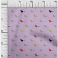 thumbnail image 1 of oneOone Cotton Cambric Fabric Artistic Bird Print Sewing Fabric BTY 56 Inch Wide, 1 of 4
