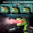 thumbnail image 6 of JoyStone Remote Control Dinosaur Toys for Kids, Electric Walking RC T-Rex, Realistic Tyrannosaurus Dino Robot with Roaring and LED Light for Boys and Girls Age 3+, Green, 6 of 9