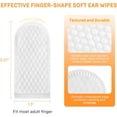 thumbnail image 5 of Kopmath Dog Ear Wipes, Ear Cleaner Finger Wipes for Dogs & Cats, Gently Remove Earwax & Odor, Soothe Ear Itching and Infection, Easy to Use, Natural Cat Ear Wipes for Dogs, 50 Count，Coconut Scent, 5 of 7
