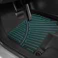thumbnail image 6 of Set of 5 Car Floor Mats Liners Cargo Liner Compatible for 2018-2023 Honda Odyssey All Weather Rubber TPE Carpet Black All Season Floor Mats, 6 of 9