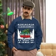 thumbnail image 5 of Christmas Sweatshirt, I Just Want to Go Camping Christmas Sweatshirt, Funny Holiday RV Ugly Sweater, Campfire & Camper Crewneck for Adventurers & Campers, 5 of 5