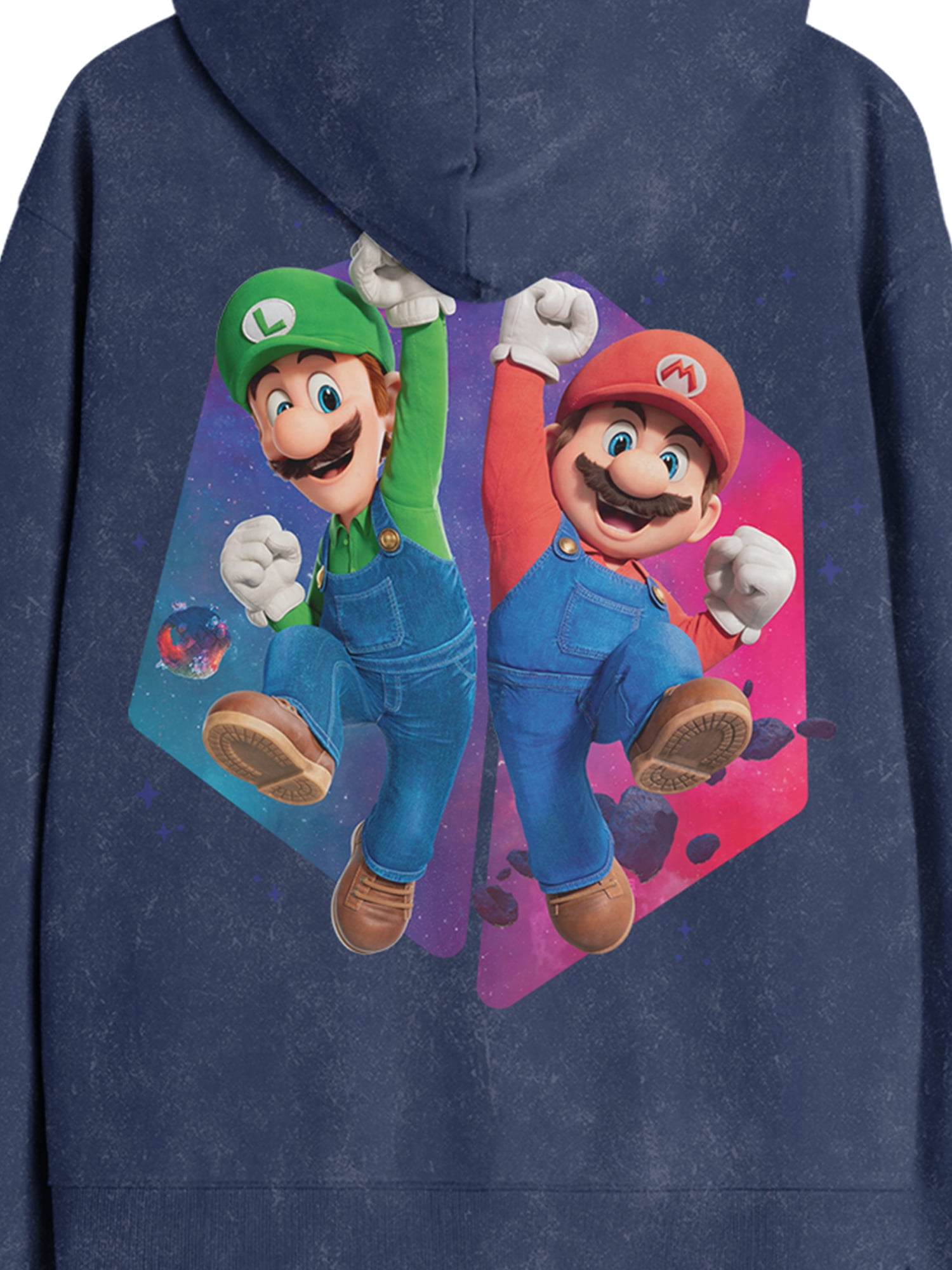 Super Mario Galaxy, Men's & Big Men's Graphic Hoodie, Here We Go! Sizes S-3XL