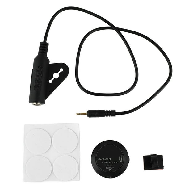 Acoustic Guitar Pickup, Plastic Removable Versatile Easy To Install