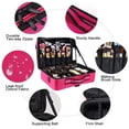 thumbnail image 4 of Estuche de maquillaje Gzcz Professional Travel de 40 cm con correa para el hombro, 4 of 6