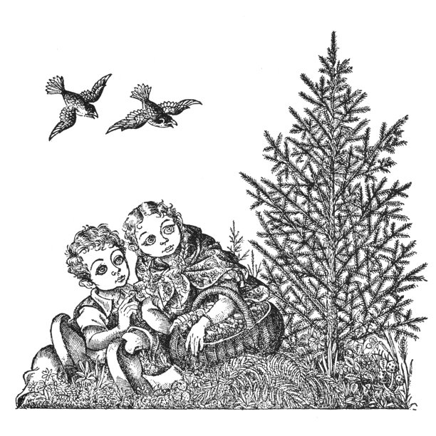 Andersen The Fir Tree. /Ndrawing By Arthur Szyk For The Fairy Tale By