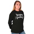 thumbnail image 3 of Happy Friday Weekend Vibes Fun TGIF Women Plus Size Long Sleeve Graphic Tee Brisco Brands 3X, 3 of 5