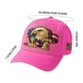 thumbnail image 3 of USA 250th Anniversary Hat, America 250 Hat Adjustable 250th Anniversary Printed Patriotic Baseball Caps, Tribute Retro Washed Hat, 3 of 3