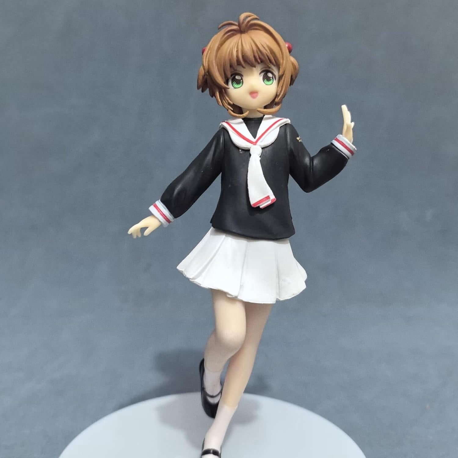 New Sakura Figure, Suit Standing Sakura Anime Figures 16cm/6.3inch Handmade PVC Character Action Model Figure Statue Decoration Ornament Gifts
