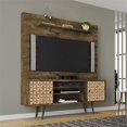 thumbnail image 2 of Manhattan Comfort Liberty 63" Wall Unit in Brown and 3D Brown, 2 of 9