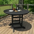 thumbnail image 6 of Highwood's 48" Round 5-pc Hamilton Dining Set - Counter Height, Outdoor, Eco-friendly, Synthetic Wood, 6 of 10