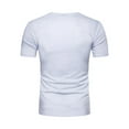 thumbnail image 2 of Franhais Men’s T-shirt, Short Sleeve Crew Neck Camouflage Print Summer Tops Streetwear for Casual Daily, 2 of 3