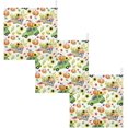 thumbnail image 6 of Coolnut 3 PCS Cute Autumn Truck Pumpkins Baby Muslin Washcloths, Thanksgiving Day Face Towel Burp Cloths Ultra Soft Absorbent Cotton Bath Wipes Towels for Newborn Boys Girls, 6 of 6