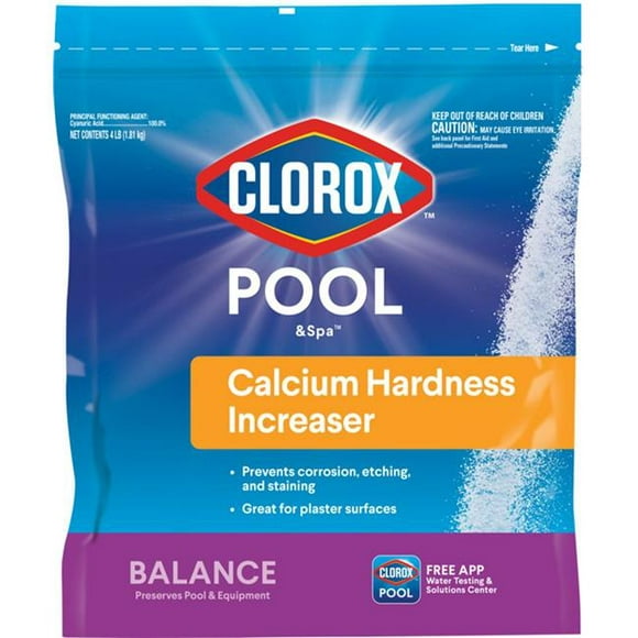 Biolab 12204CLX 3 lbs Calcium Dureté Increaser&44; Pack de 4