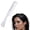 White, variant on The Hair Doctor Handle Comb with silky smooth rotating teeth reduces hair breakage and hair loss (30 Stainless Teeth, White Sheen)