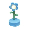 thumbnail image 4 of Decorative Nightstand Lamp, Simple Lighting Stylish Aesthetically Pleasing Flower Table Lamp Heart Button Lightweight Portable  For Study Office, 4 of 8