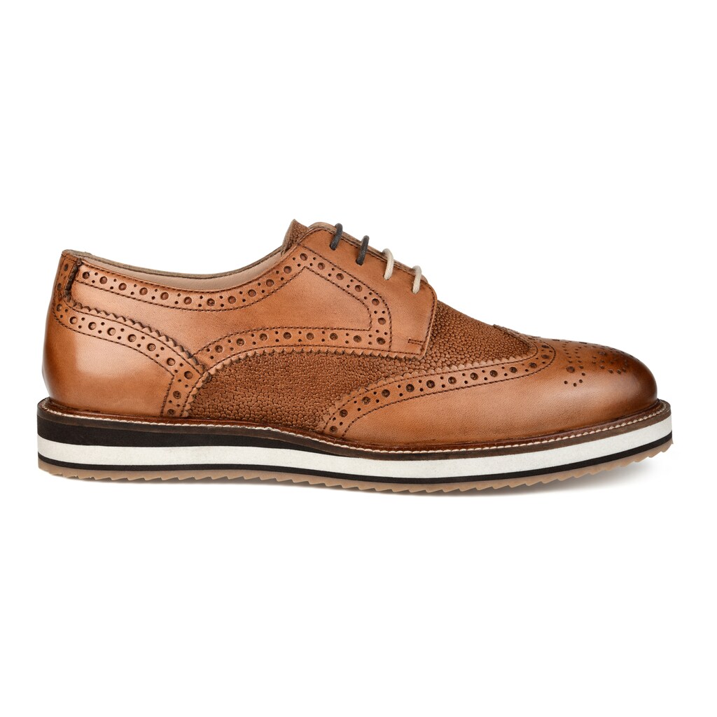 Thomas & Vine Conrad Men's Wingtip Dress Shoes Brown - image 4 of 6