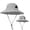A-Light Gray28, variant on Yuanlong Mens Bucket Hats Outdoor Mesh Wide Brim Sun Hat Solid Color Breathable Travel Fishing Hats