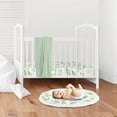 thumbnail image 2 of Sweet Jojo Designs Botanical Green and White Baby Play Mat, 2 of 4