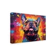 thumbnail image 2 of Canvas Wall Art - Ray Heere 'Happy Dog 3' Wall Art for Living Room, Bedroom, or Office Décor by Trademark Fine Art - 24 x 16 Inches, 2 of 4